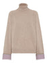 Brunello Cucinelli Cashmere Roll-Neck Sweater Brown Brown
