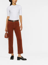Brunello Cucinelli Fine Ribbed Chain-Link Cotton T-Shirt Grey