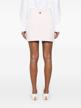 Thom Browne 4-Bar tab 4Bar cotton mini skirt PINK