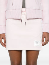 Thom Browne 4-Bar tab 4Bar cotton mini skirt PINK