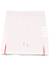 Thom Browne 4-Bar tab 4Bar cotton mini skirt PINK