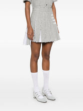 Thom Browne 4-Bar stripe 4bar cotton blend skirt Gray