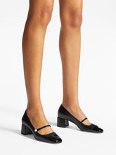 Jimmy Choo Elisa Patent Leather Pumps With Faux-Pearl Detail Black