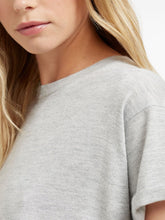 Brunello Cucinelli Cashmere-Silk Blend Round-Neck T-Shirt Light Grey