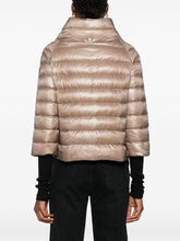 Herno Lightweight Goose Down Cape Jacket Dove Grey
