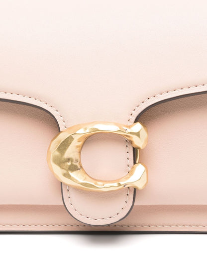 Coach Tabby 20 Grained-Leather Shoulder Bag Beige