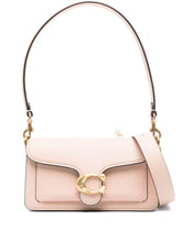 Coach Tabby 20 Grained-Leather Shoulder Bag Beige