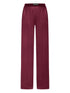 Tom Ford Silk Satin Pajama Trousers Deep Plum Red