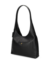 Coach Brooklyn 28 Leather Hobo Bag Black