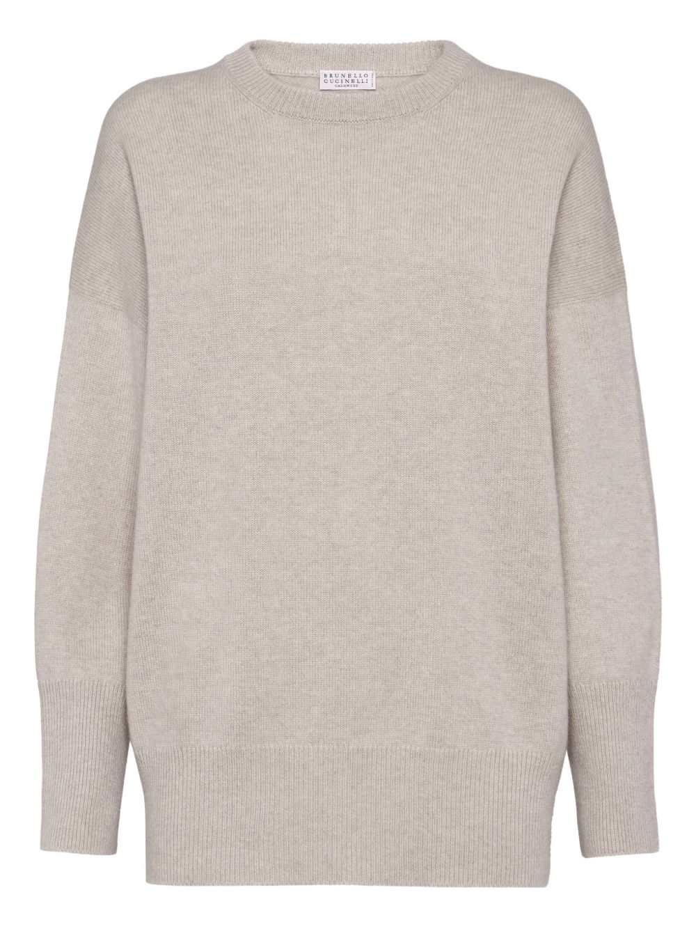 Brunello Cucinelli Cashmere High Neck Sweater Beige Beige