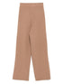 Fabiana Filippi High Waist Wool Trousers Camel camel