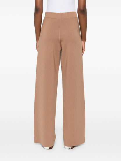 Fabiana Filippi High Waist Wool Trousers Camel camel