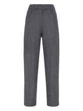 Brunello Cucinelli Pleated Wool-Cashmere Trousers Grey Grey