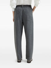 Brunello Cucinelli Pleated Wool-Cashmere Trousers Grey Grey