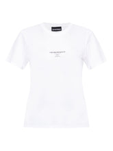 Emporio Armani Logo Organic Cotton T-Shirt White White