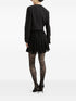 Dolce & Gabbana Black Cotton Blend Crew Neck Jacket with Patch Pockets Black