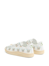 Valentino Garavani Le Chat De La Maison Royco Nappa Calfskin Sneakers White