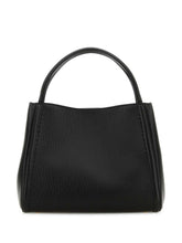 Valentino Garavani Alltime Medium Leather Handbag Black