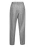Brunello Cucinelli Wool-Cashmere Pleated Trousers Light Grey