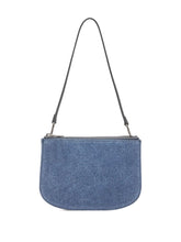 Diesel 1DR Twin Denim Shoulder Bag Clear Blue