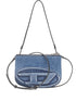 Diesel 1DR Twin Denim Shoulder Bag Clear Blue