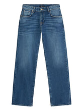 Seven Calie Straight-Leg Blue Denim Jeans Blue
