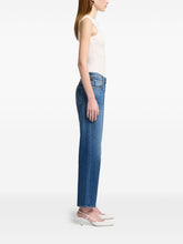 Seven Calie Straight-Leg Blue Denim Jeans Blue