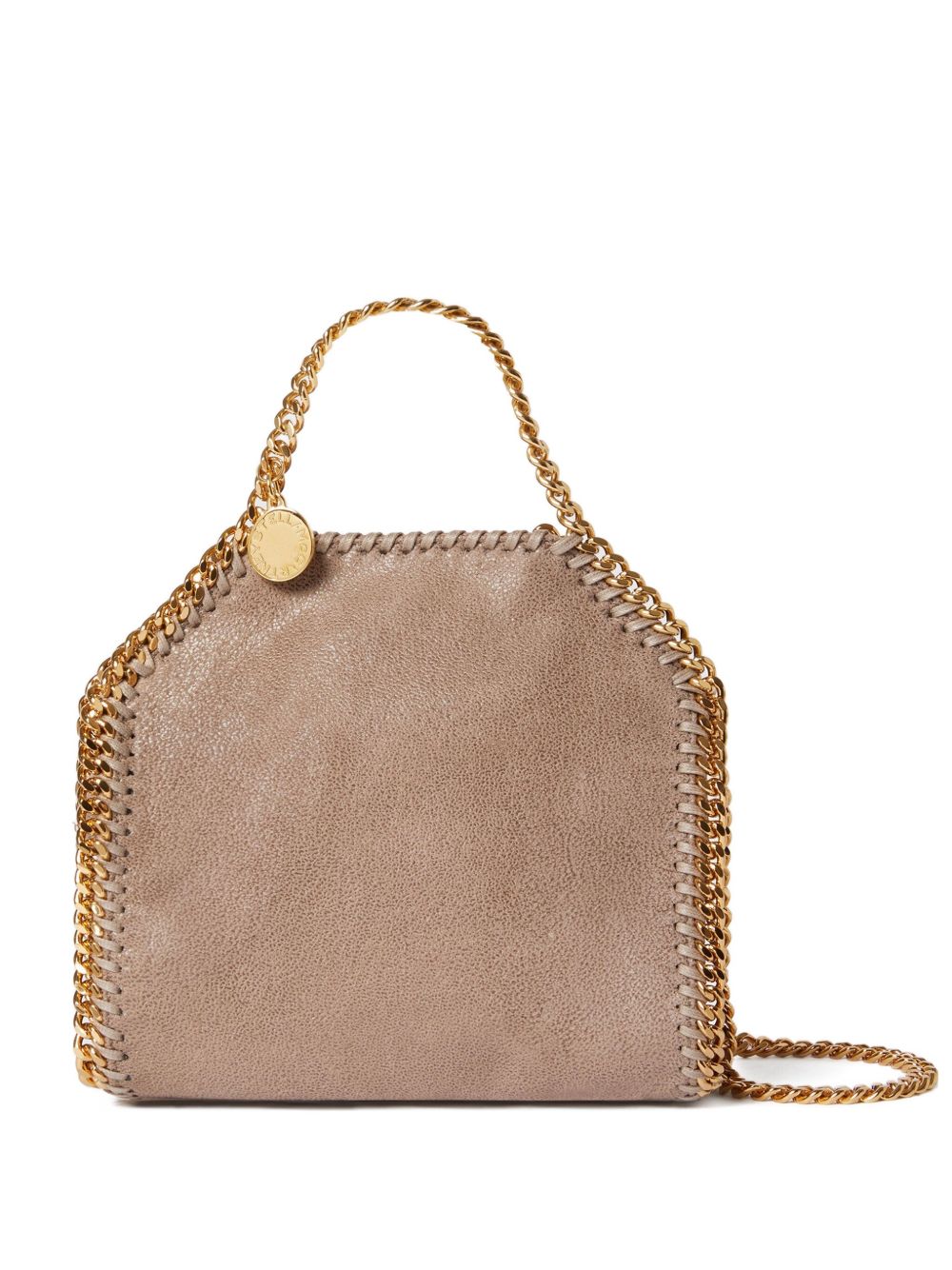 Stella McCartney Falabella Tiny Crossbody Bag Beige