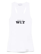 Stella McCartney Racerback White Slippery When Wet Tank Top White