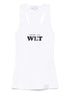 Stella McCartney Racerback White Slippery When Wet Tank Top White