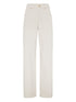 Brunello Cucinelli Cotton Loose-Fit Five-Pocket Trousers White White