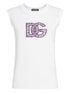 Dolce & Gabbana Cotton DG Appliqué Logo T-Shirt White