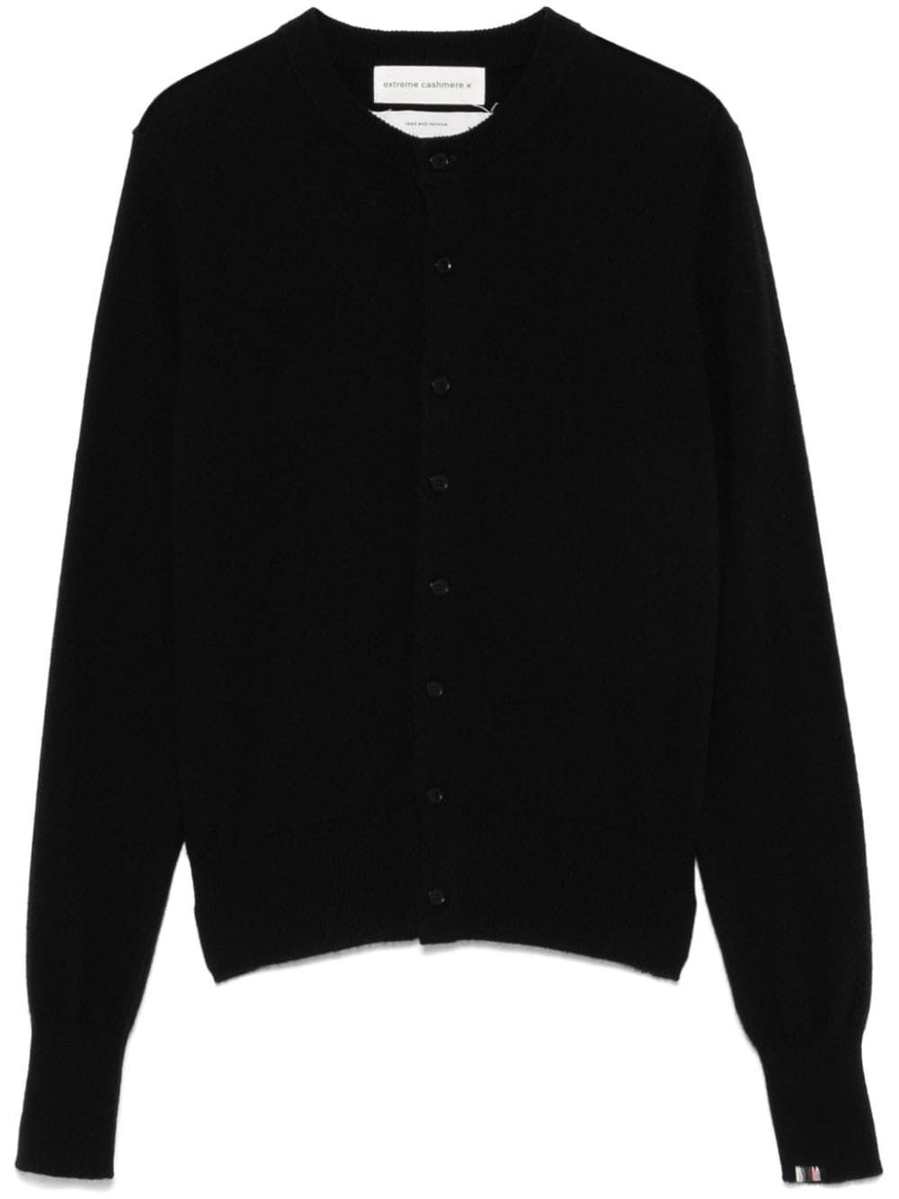 EXTREME CAshMERE Cashmere Buttoned Cardigan Black black
