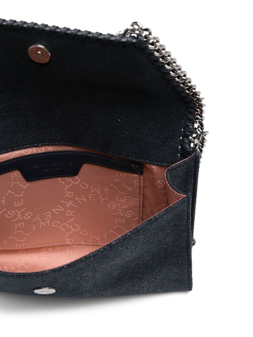 Stella McCartney Falabella Chain Wallet on Chain Midnight Blue Blue