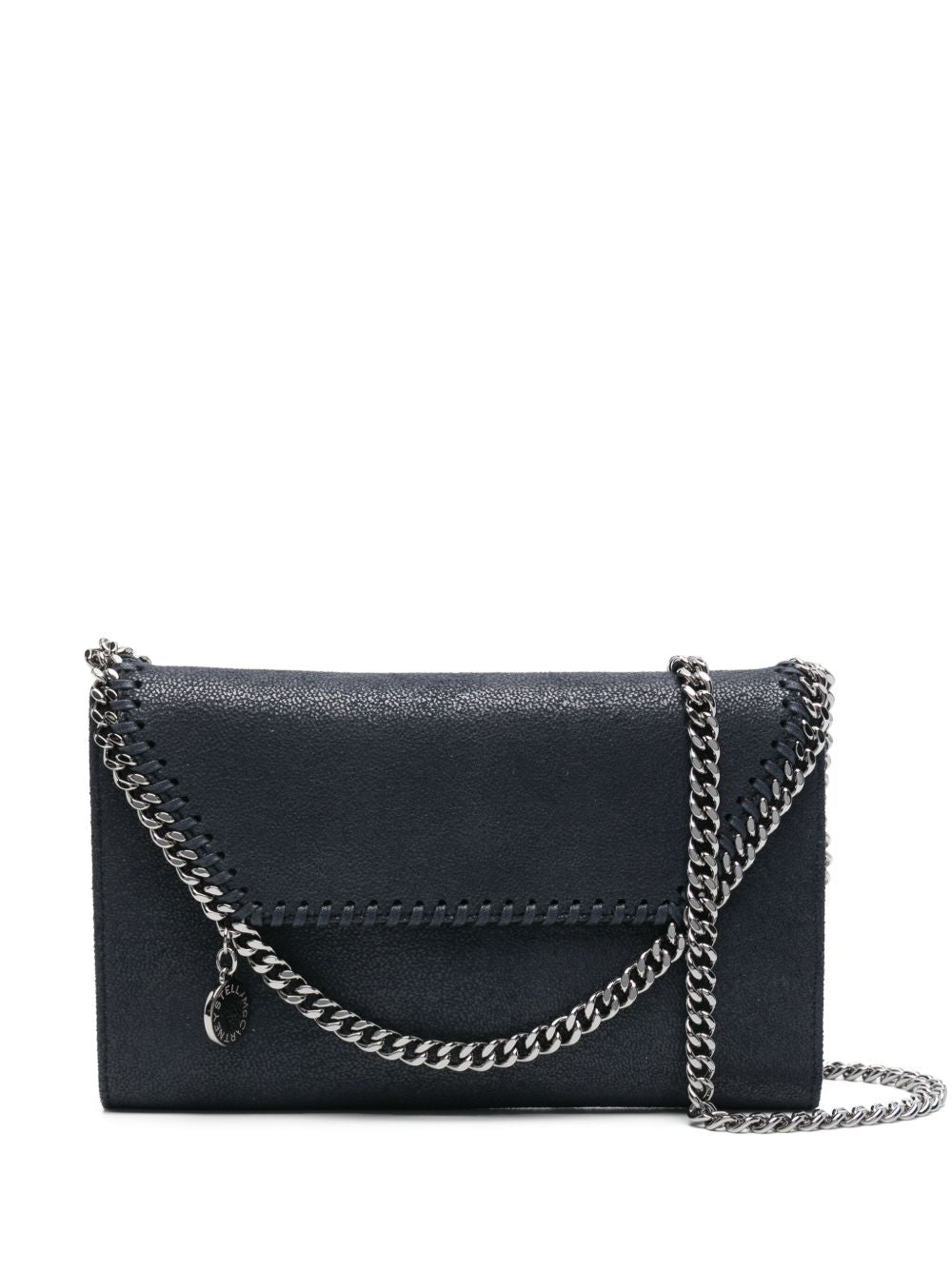 Stella McCartney Falabella Chain Wallet on Chain Midnight Blue Blue