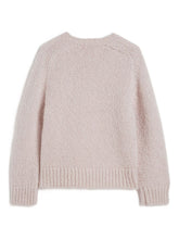 Jil Sander Plus Wool Crewneck Sweater in Light Pink Pink