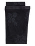 Valentino Floral Embroidered High-Waisted Black Lycra Tights Black