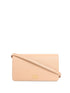 Valentino Garavani VLogo Signature Mini Leather Clutch Powder