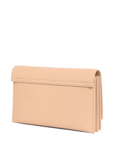 Valentino Garavani VLogo Signature Leather Wallet on Chain Clutch Powder