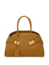 Ferragamo Hug Medium Leather Tote Bag Leather Brown