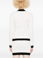 Balmain Two-tone cardigan White