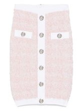 Balmain Tweed pencil skirt Pink