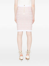 Balmain Tweed pencil skirt Pink