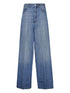 Stella McCartney Wide-Leg High-Waist Jeans in Light Blue Blue