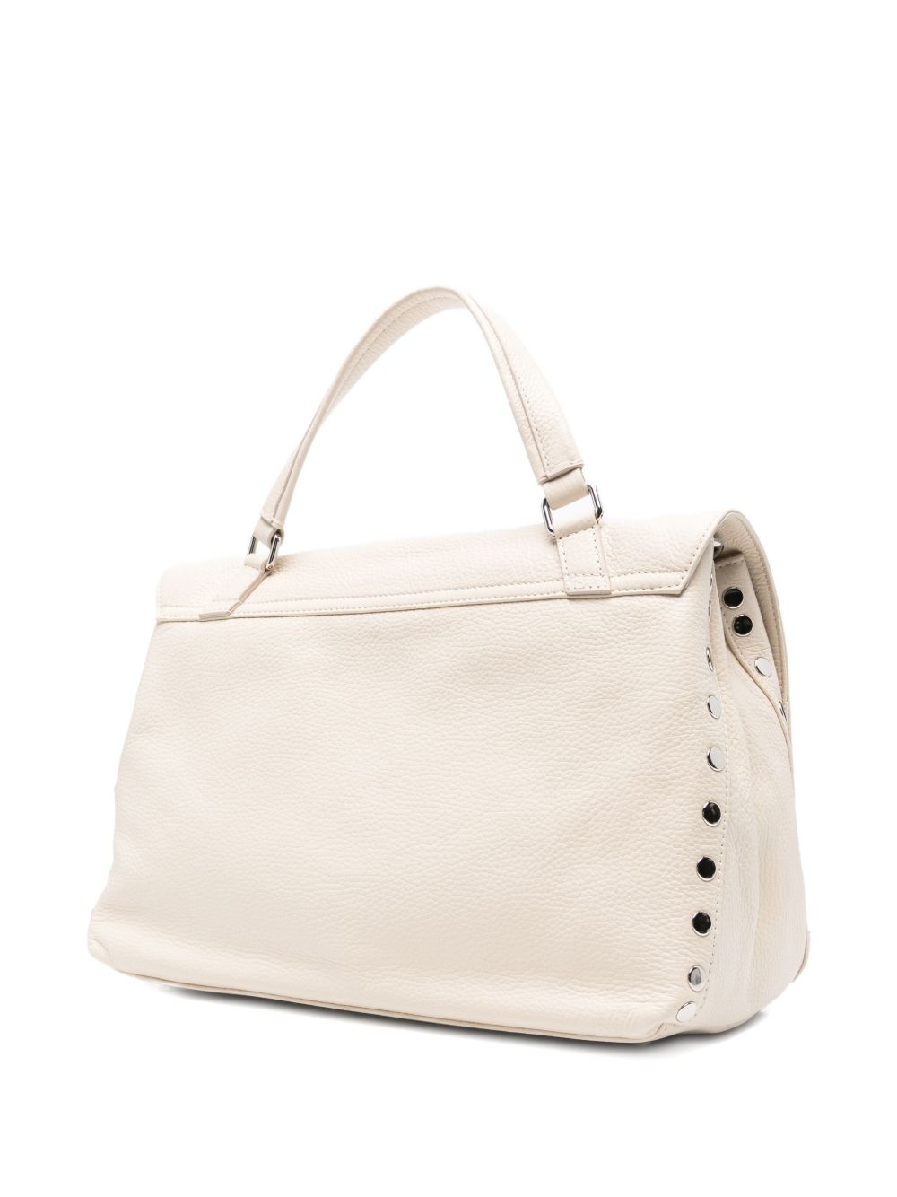 Zanellato Postina Daily Medium Leather Handbag Beige