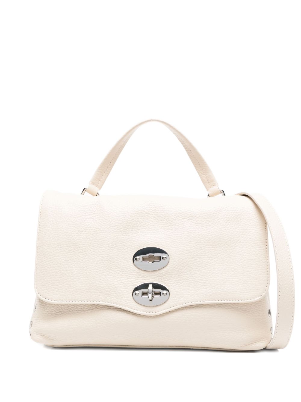 Zanellato Postina Daily Small Leather Handbag Beige
