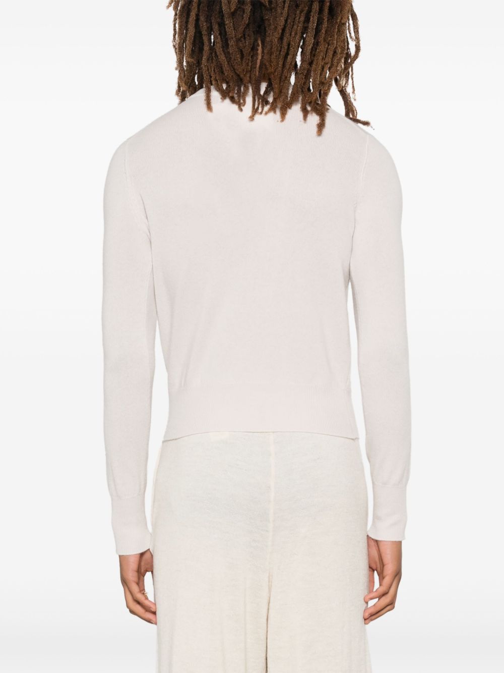 EXTREME CASHMERE Cashmere Cardigan in White White