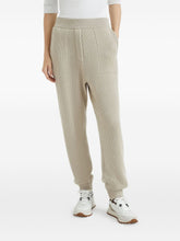 Brunello Cucinelli Tapered Cashmere Trousers Beige