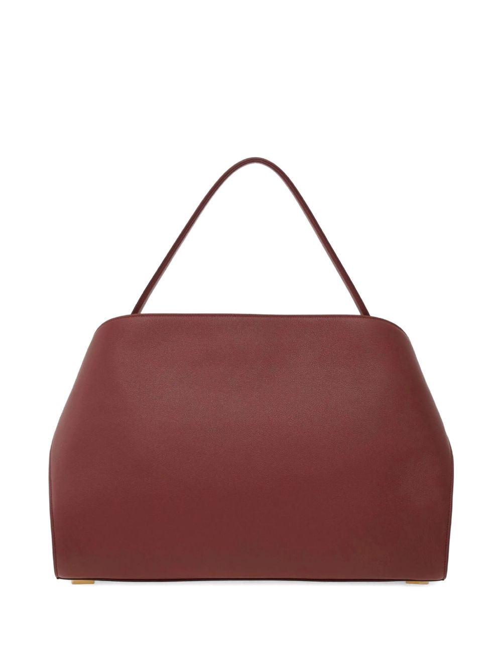 Ferragamo Hug Soft Two-Tone Medium Brown Shoulder Bag brown