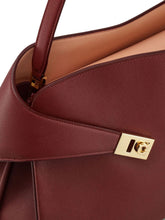 Ferragamo Hug Soft Two-Tone Medium Brown Shoulder Bag brown